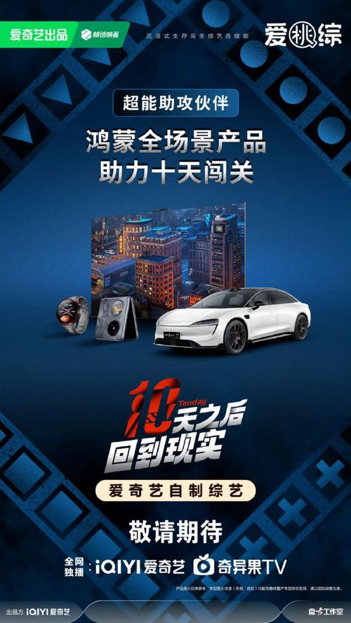 今天看到爱奇艺自制综艺《十天之后回到现实》要来了,是一档闯关挑战